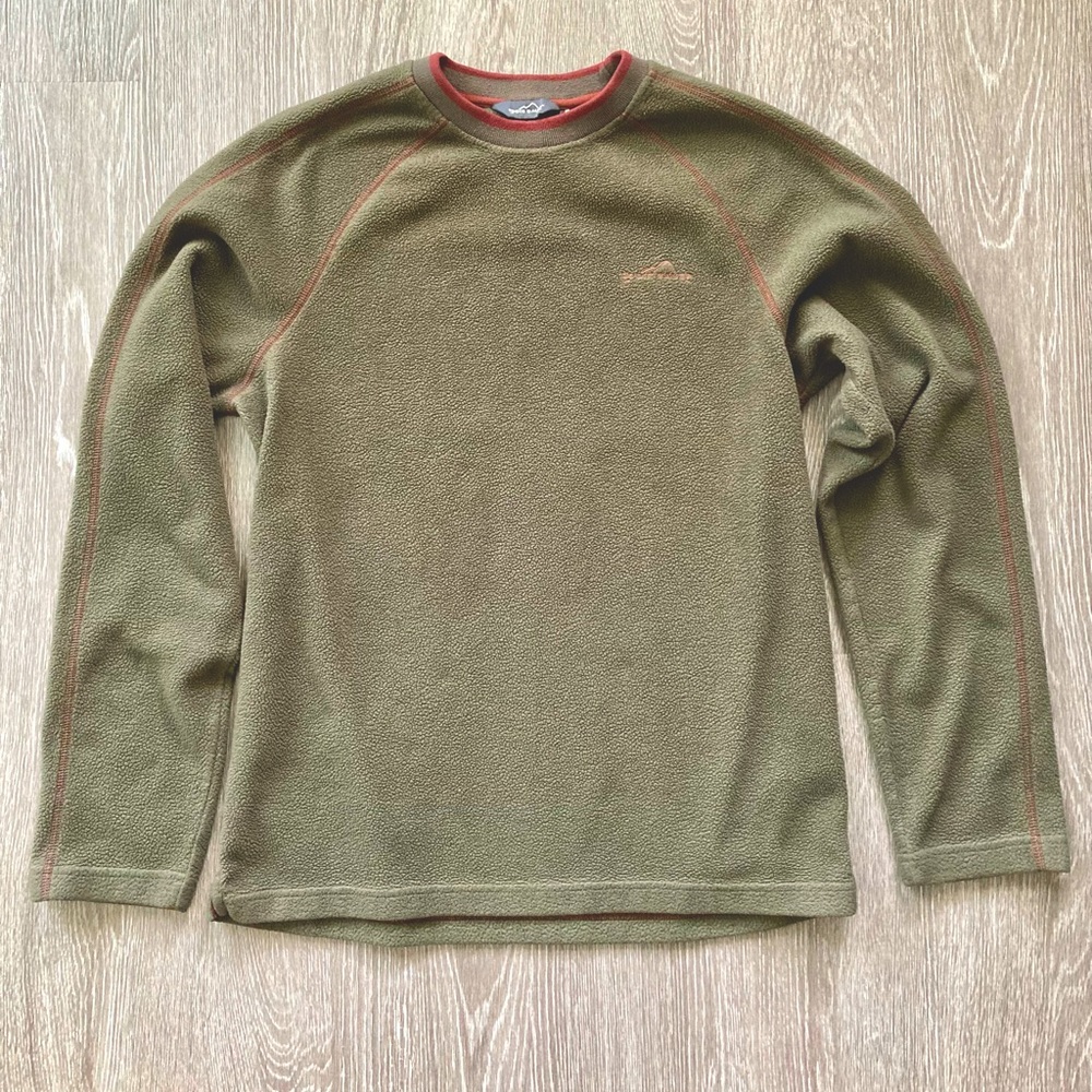 Vintage Made Canada Eddie Bauer Sherpa Sweatshirt